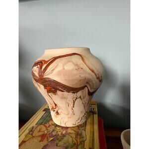 Vintage Nemadji Pottery flower vase decorative vase size large